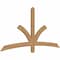 Ekena Millwork Davenport Timber Gable Bracket, Western Red Cedar, 72"W x 36"H x 1 1/2"D x 3 1/2"F, 12/12 Pitch GBW072X36X0204DAV00SWR - alternate 3